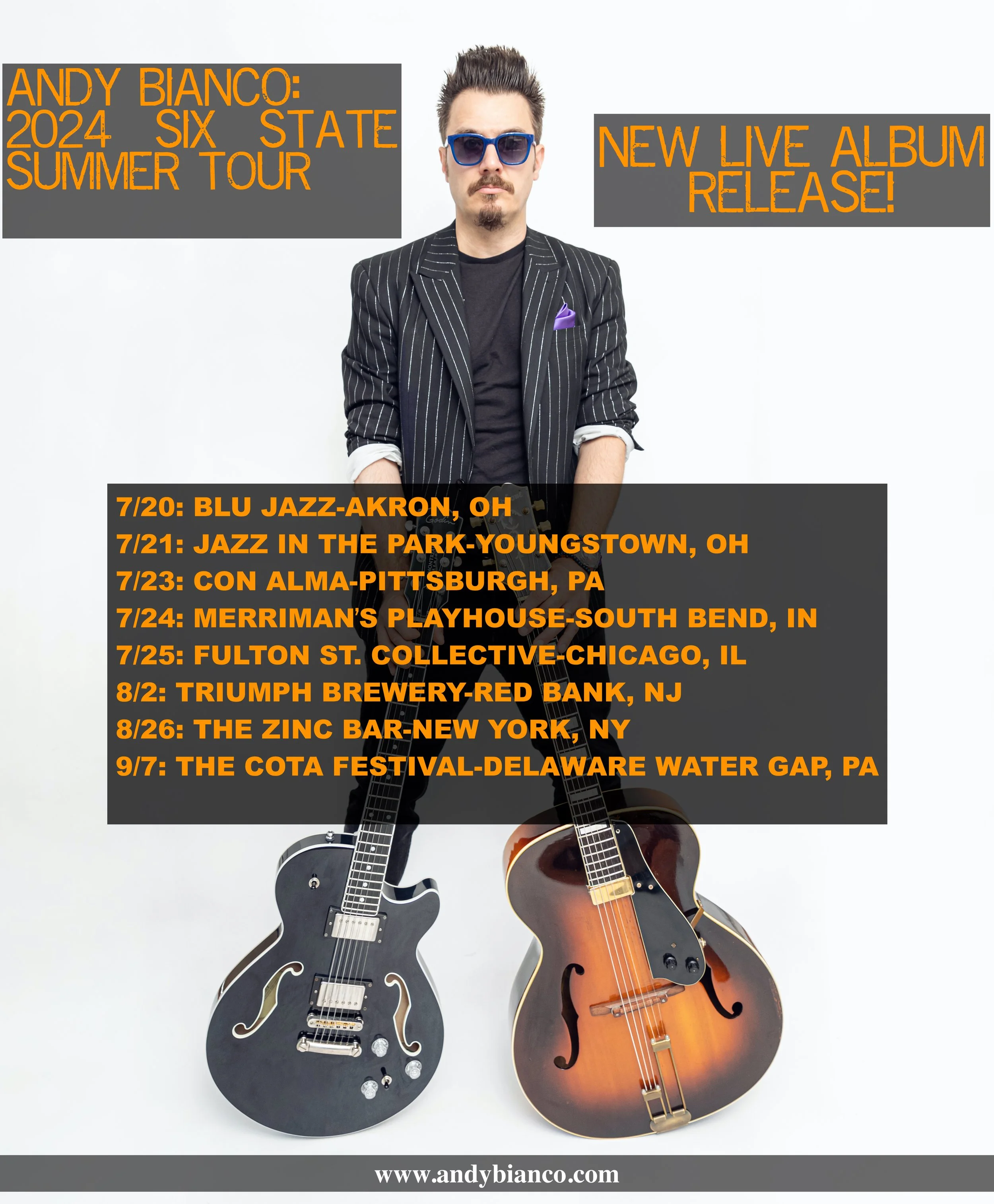 Summer 2024 Tour Dates Announced/New Live Album Release